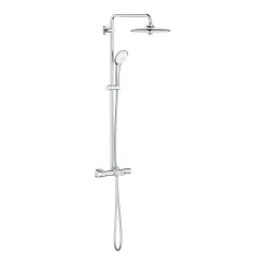Euphoria 260 Shower System with Thermostatic Bath Mixer Euphoria 260 Shower System with Thermostatic Bath Mixer