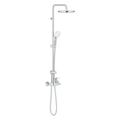 Tempesta 250 Shower System with Single Lever Bath Mixer Tempesta 250 Shower System with Single Lever Bath Mixer