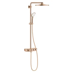 26507DA0_Euphoria SmartControl System 310 Duo Shower system with Safety Mixer for wall mounting, warm sunset