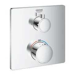 24078000_Grohtherm Thermostatic mixer for 1 outlet with shut off valve 24078000_Grohtherm Thermostatic mixer for 1 outlet with shut off valve