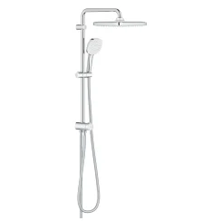 26977001_Tempesta System 250 Cube Flex shower system with diverter for wall mounting