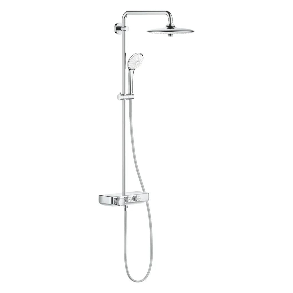 Euphoria SmartControl 260 Shower System with Thermostatic Shower Mixer