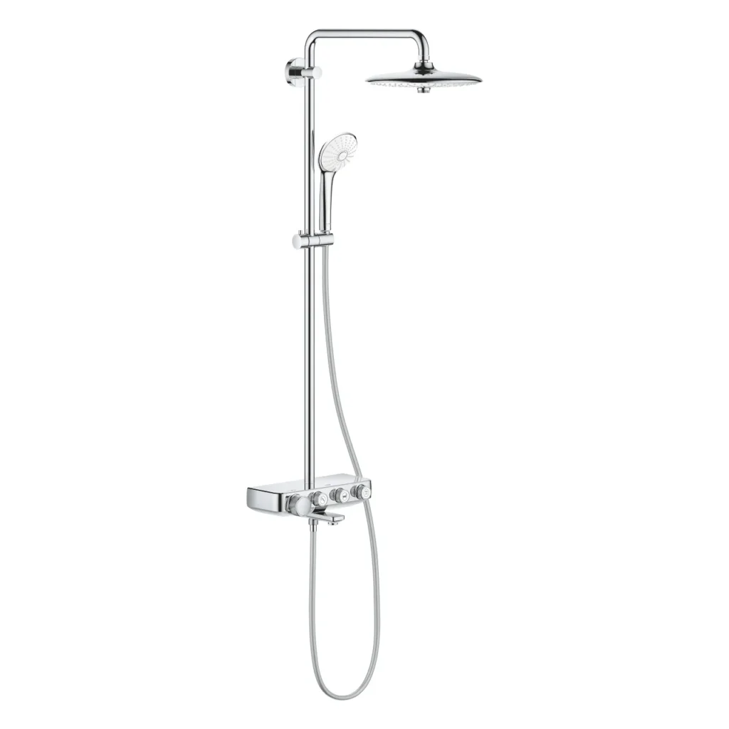 Euphoria SmartControl 260 Shower System with Thermostatic Bath Mixer
